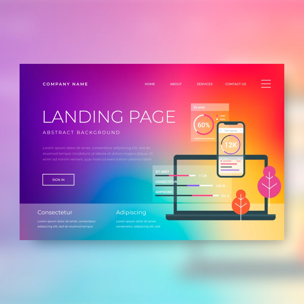 Website design service preview veeqee